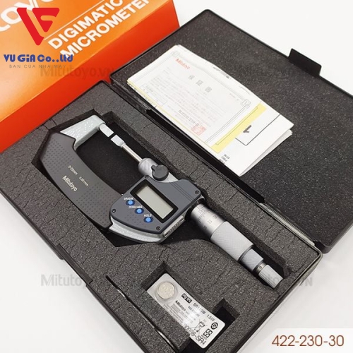 Mitutoyo 422-230-30 external digital micrometer (0-25mm)