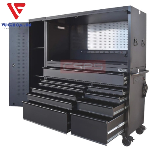  CSPS tool cabinet set 203cm - 10 drawers