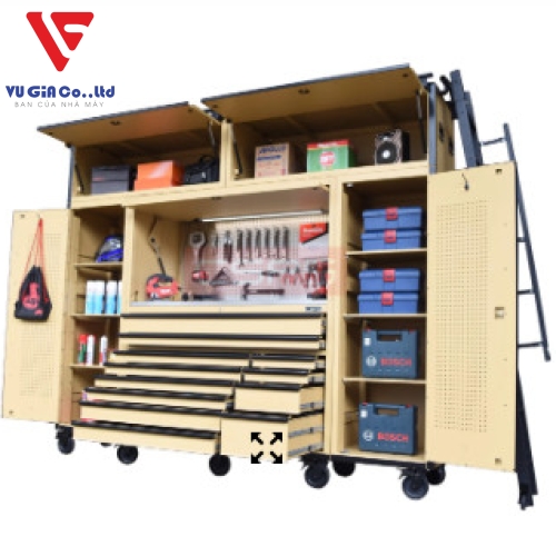 CSPS tool cabinet 280cm brown color