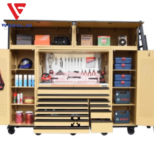 CSPS tool cabinet 280cm brown color