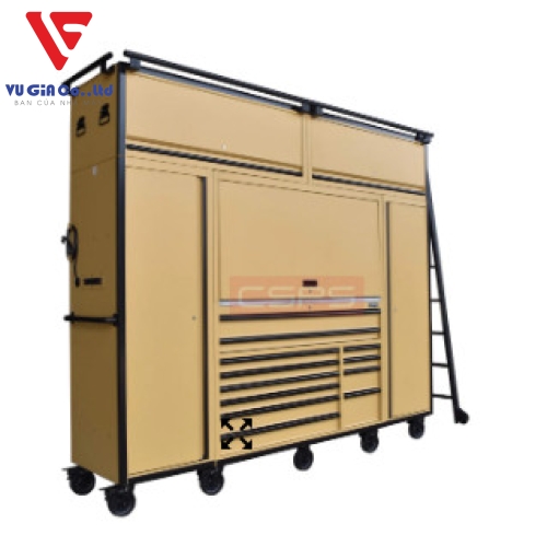 CSPS tool cabinet 280cm brown color