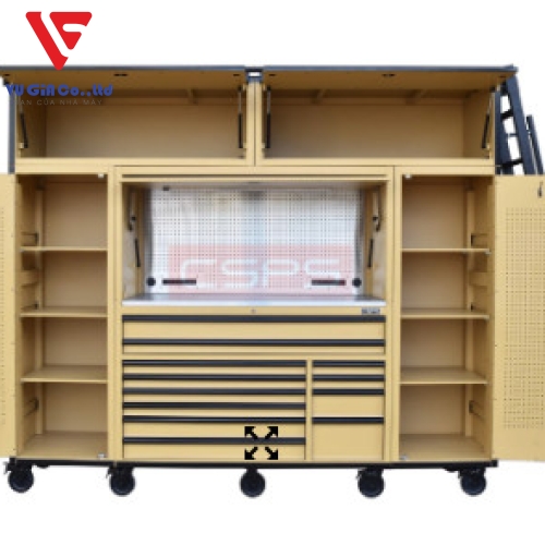 CSPS tool cabinet 280cm brown color