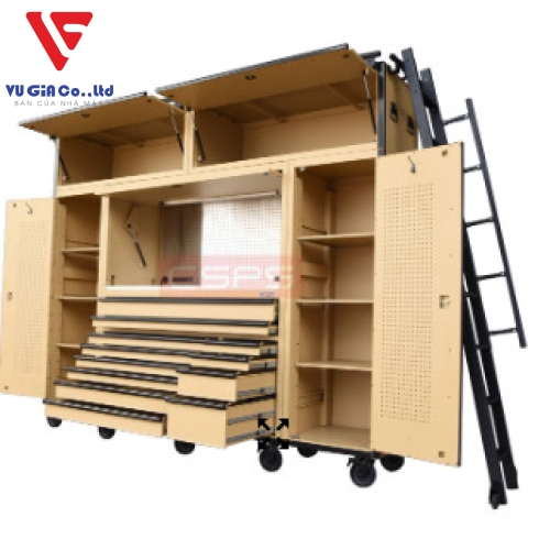 CSPS tool cabinet 280cm brown color