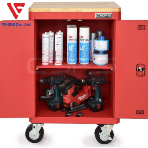  CSPS tool cabinet 61cm - 00 black/red drawers CSPS tool cabinet 61cm - 00 black/red drawers