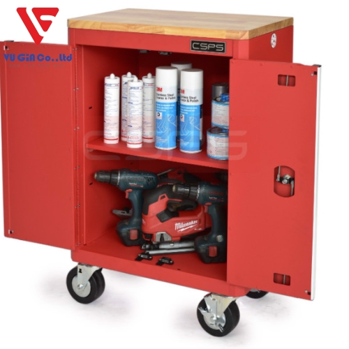  CSPS tool cabinet 61cm - 00 black/red drawers CSPS tool cabinet 61cm - 00 black/red drawers