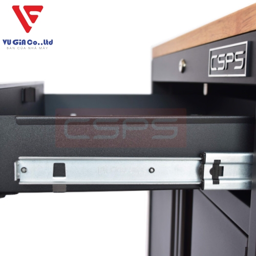 CSPS tool cabinet 61cm - 01 black/red drawer