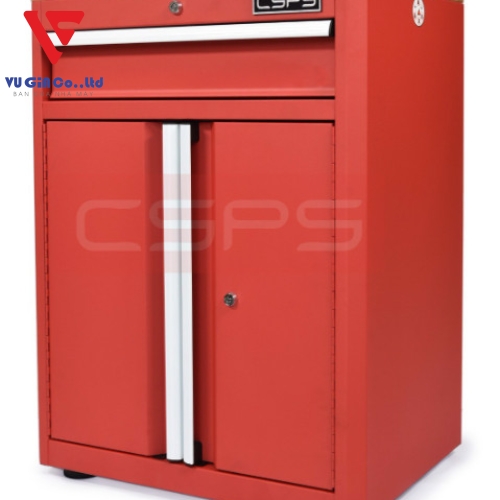 CSPS tool cabinet 61cm - 01 black/red drawer