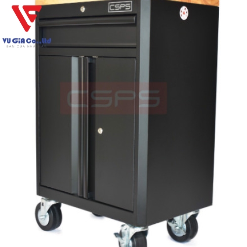 CSPS tool cabinet 61cm - 01 black/red drawer