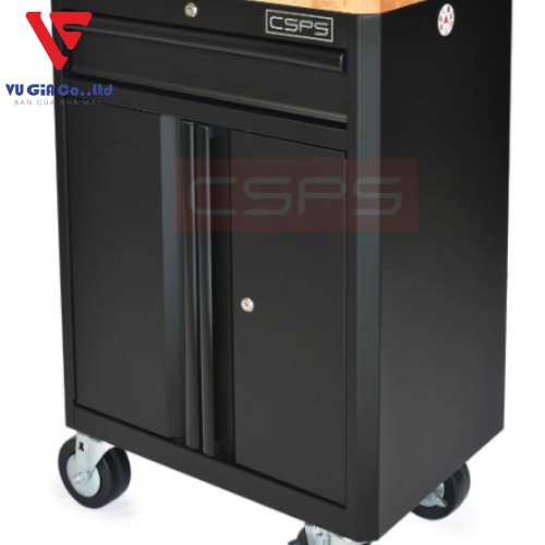 CSPS tool cabinet 61cm - 01 black/red drawer