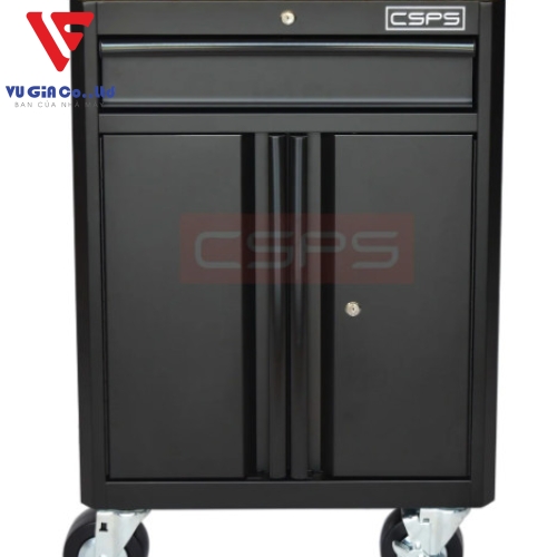 CSPS tool cabinet 61cm - 01 black/red drawer