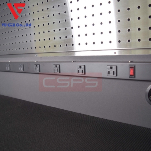 CSPS tool cabinet 155cm - 01 black door