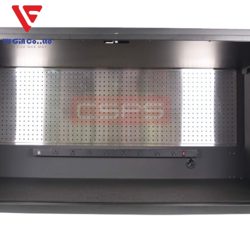 CSPS tool cabinet 155cm - 01 black door