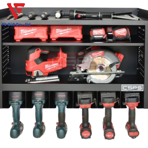  CSPS wall-mounted tool cabinet 76cm black