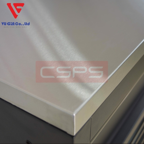 CSPS tool cabinet 155cm - 10 black drawers