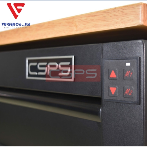 CSPS tool cabinet 142cm - 10 drawers red/black