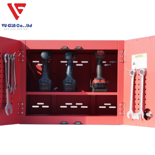  CSPS wall-mounted tool cabinet 61cm - 01 red/black drawer