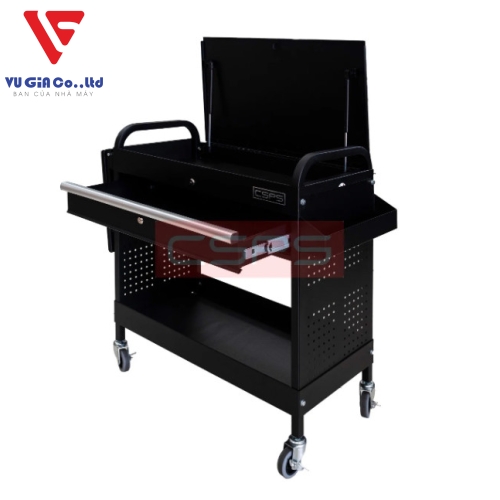 CSPS tool cabinet 132cm - 05 black drawers