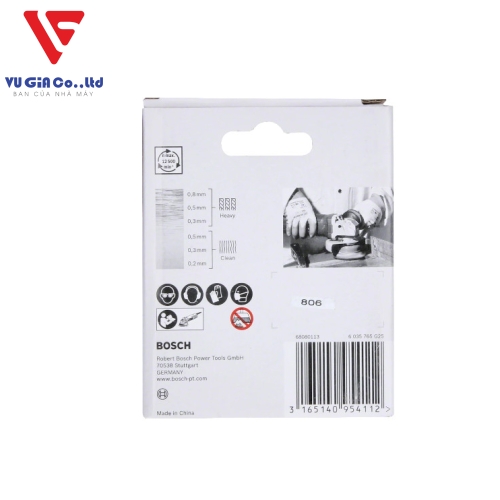 X-LOCK CLEAN FOR METAL ROUND BRUSH, STRAIGHT BRAINS